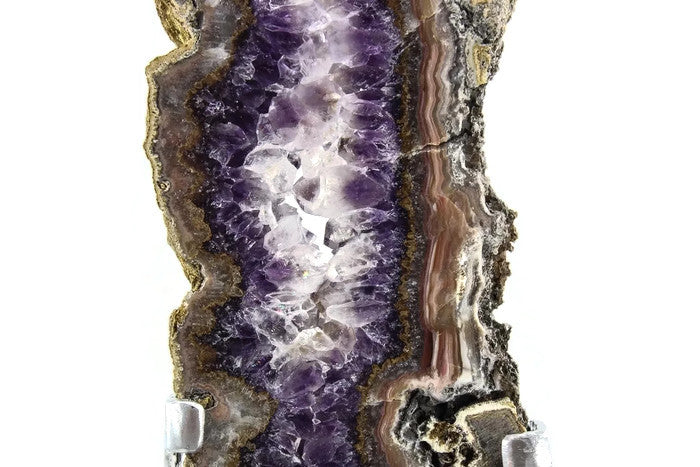 Uruguayan amethyst slice