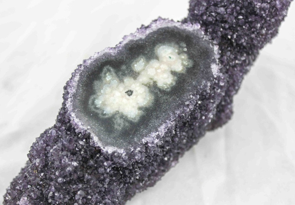 Uruguayan Amethyst w/ Eyes
