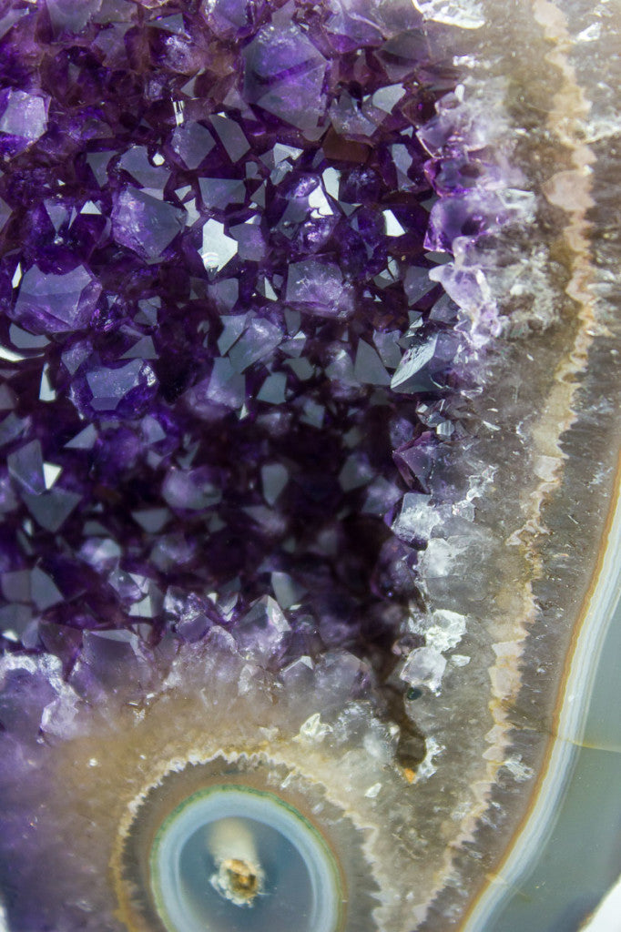 Uruguayan Amethyst w/ Eyes