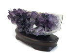 Horizontal Brazilian Amethyst Cluster