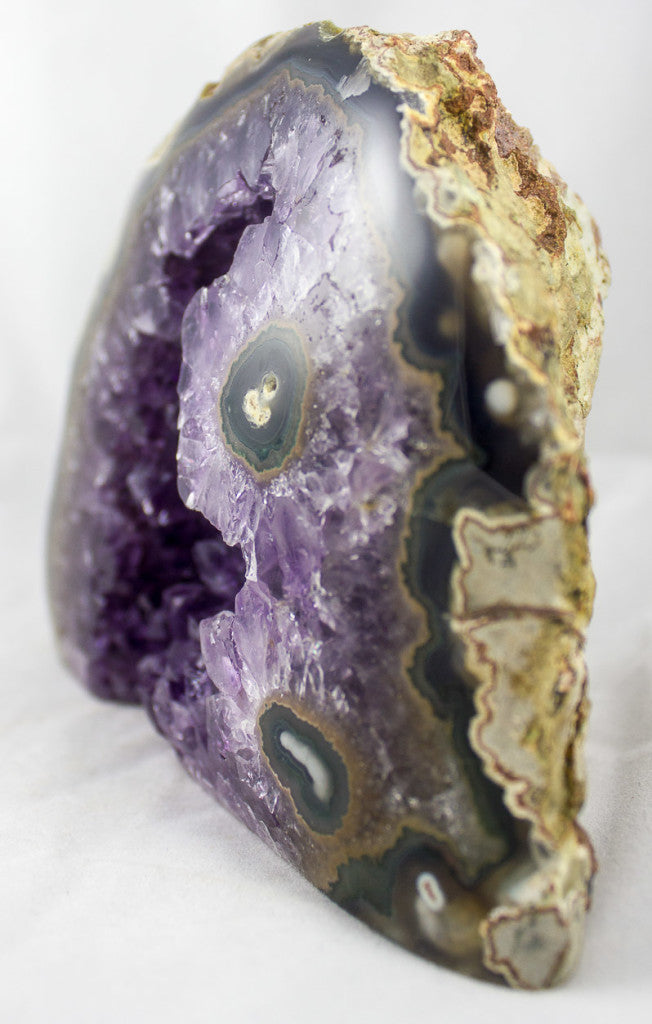 Uruguayan Amethyst w/ Eyes