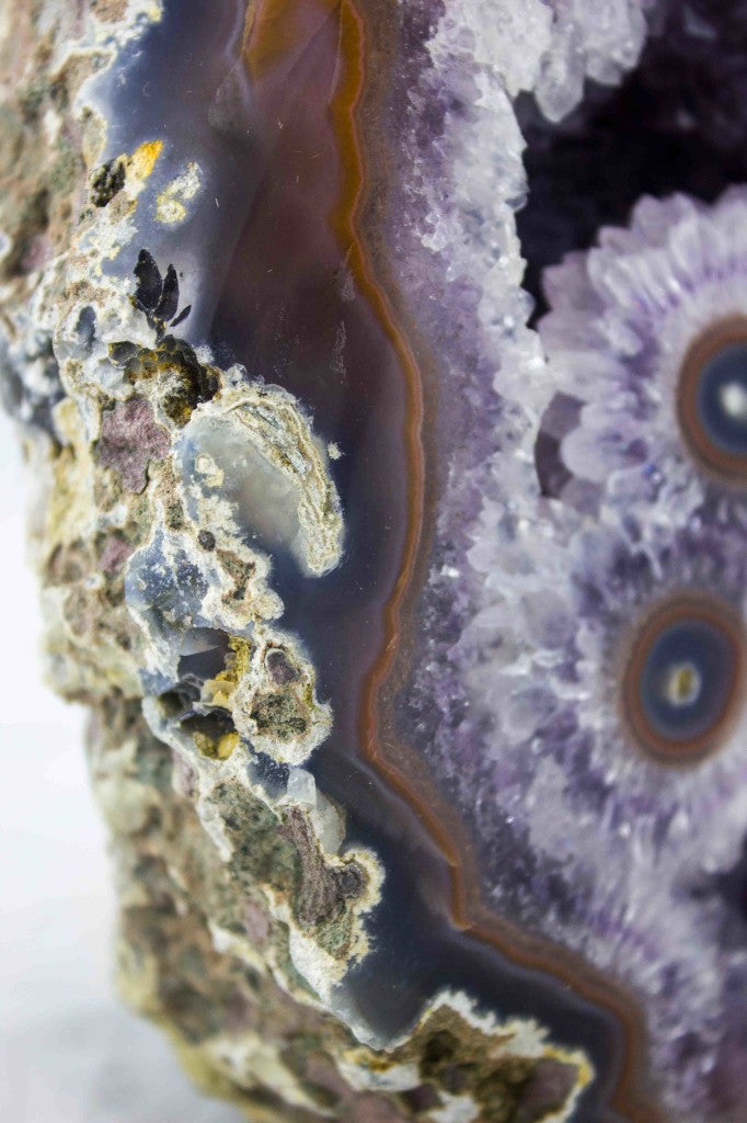 Uruguayan Amethyst w/ Eyes