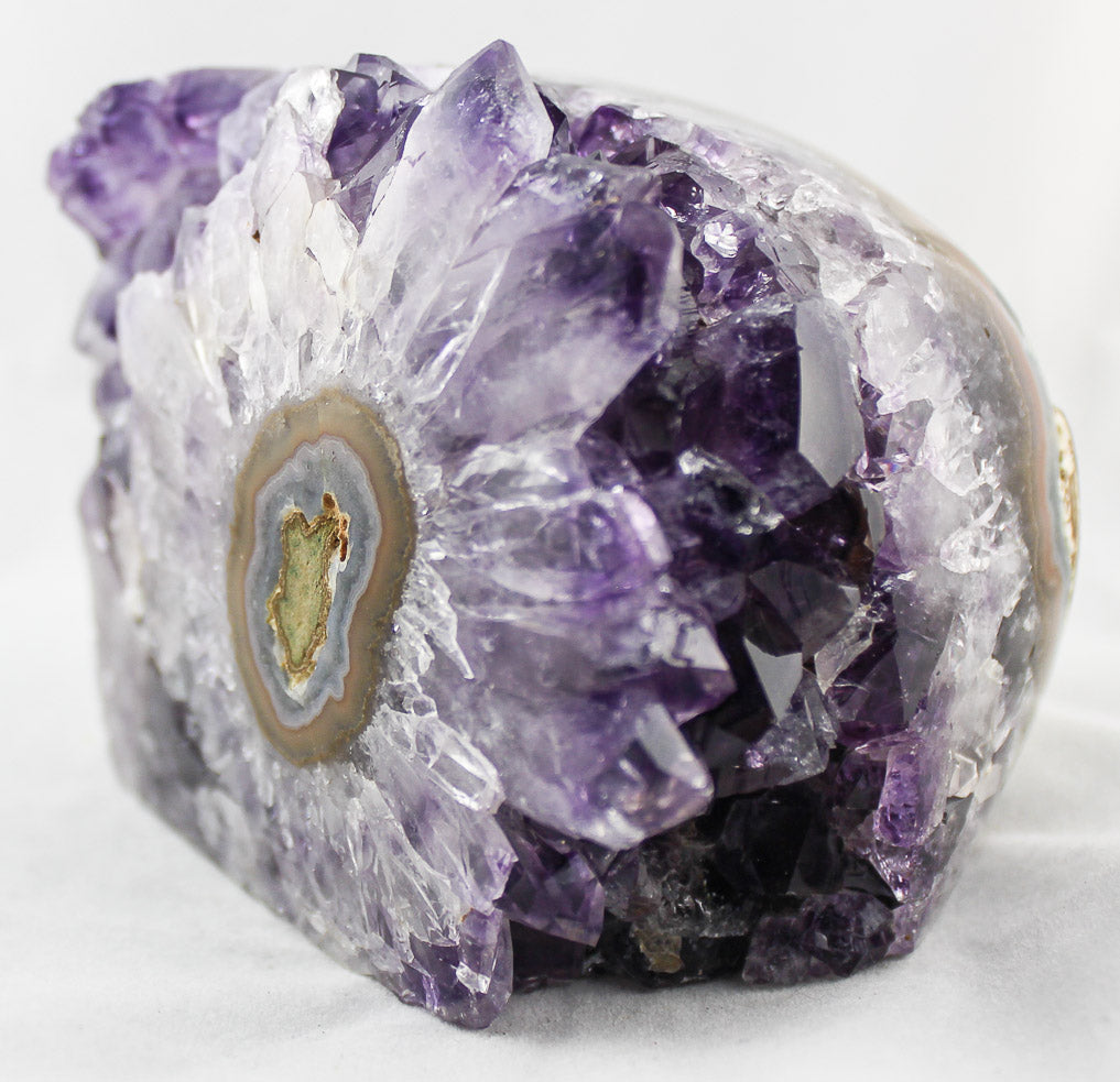 Uruguayan Amethyst w/ Eyes