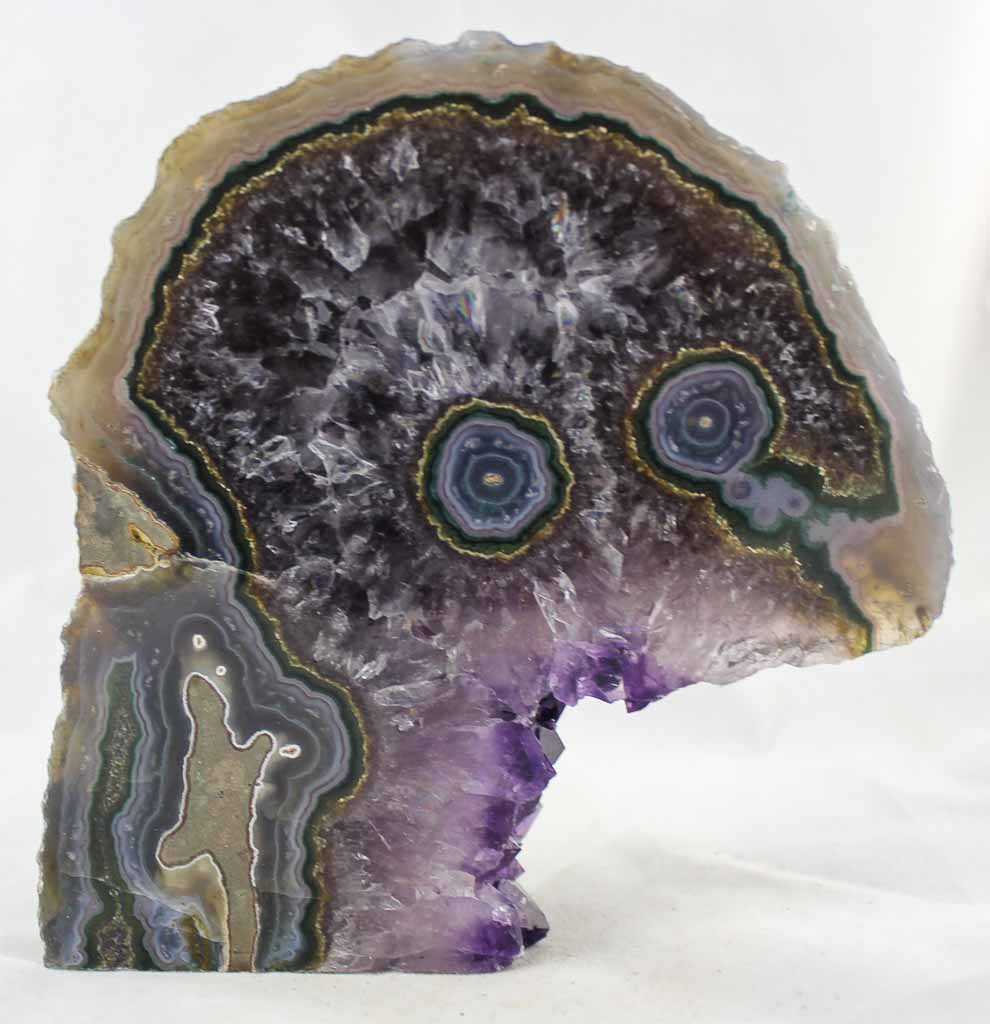 Uruguayan Amethyst w/ Eyes