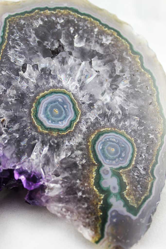 Uruguayan Amethyst w/ Eyes