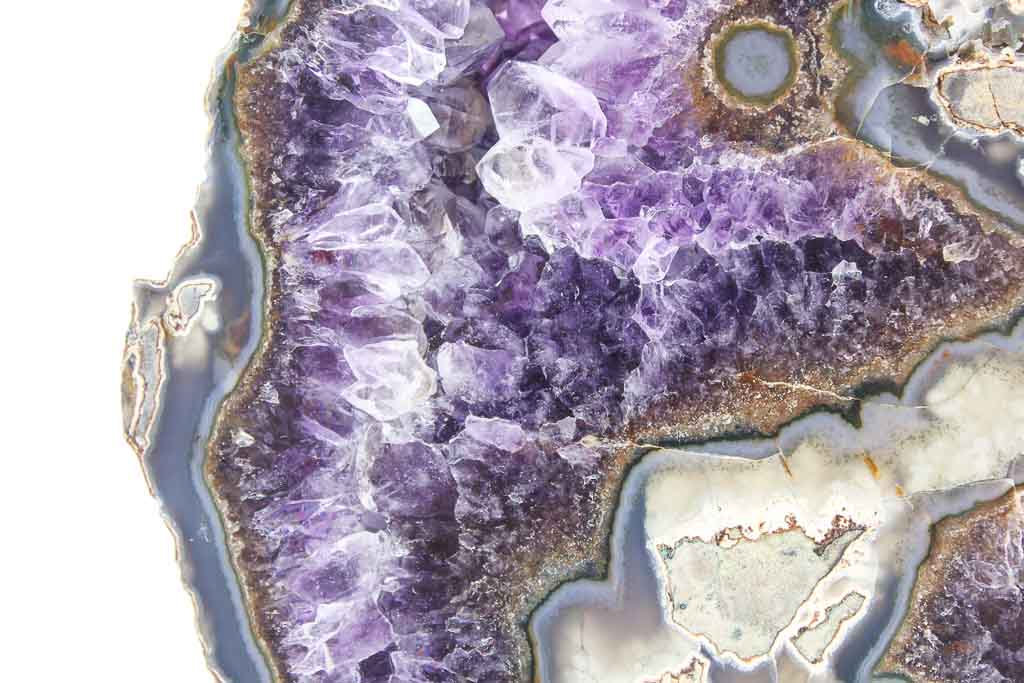 Uruguayan Amethyst w/ Eyes