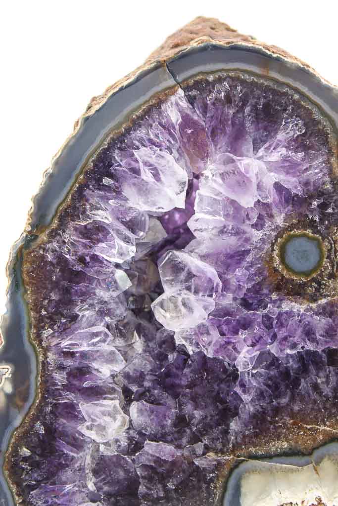 Uruguayan Amethyst w/ Eyes