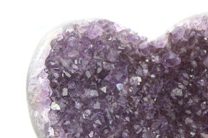 Uruguayan Amethyst Heart