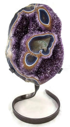 Uruguayan Amethyst w/ Eyes