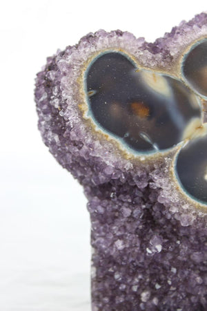 Triple Eyed Amethyst Freeform