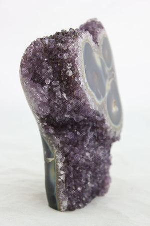Triple Eyed Amethyst Freeform