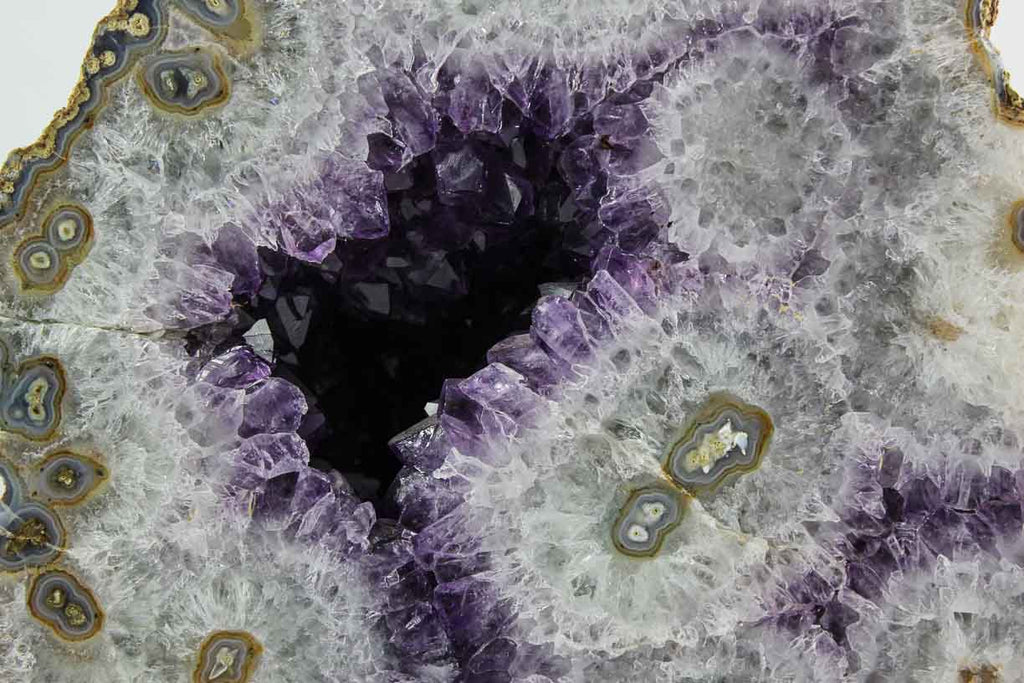 Uruguayan Amethyst w/ Eyes