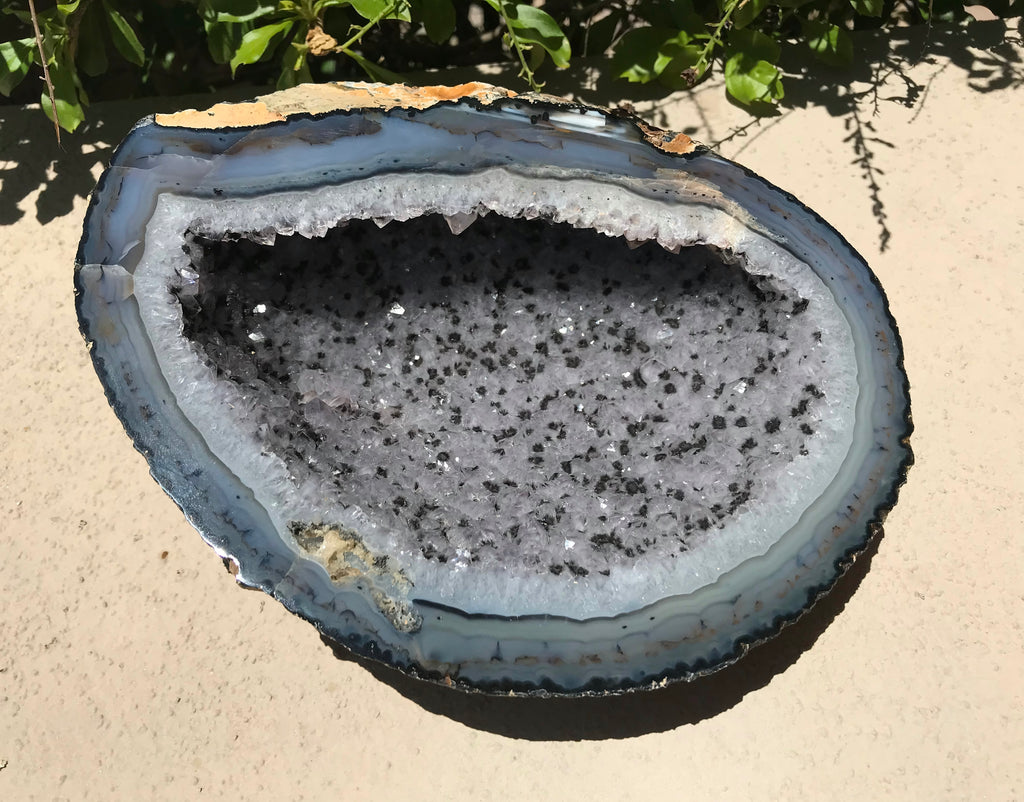 Speckled Agate Geode