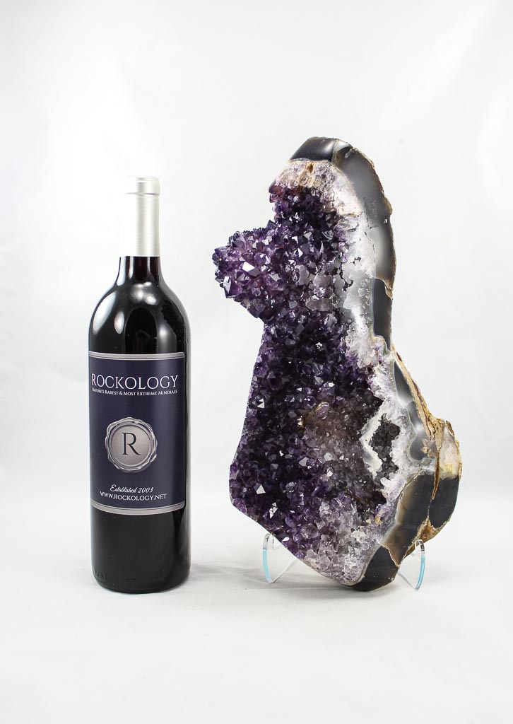 Uruguayan Amethyst and Agate Cluster