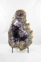 Uruguayan Amethyst and Agate Geode