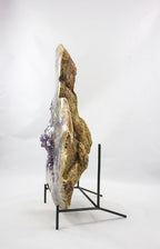 Uruguayan Amethyst and Agate Geode