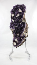 Uruguayan Amethyst with Special Calcite Formations