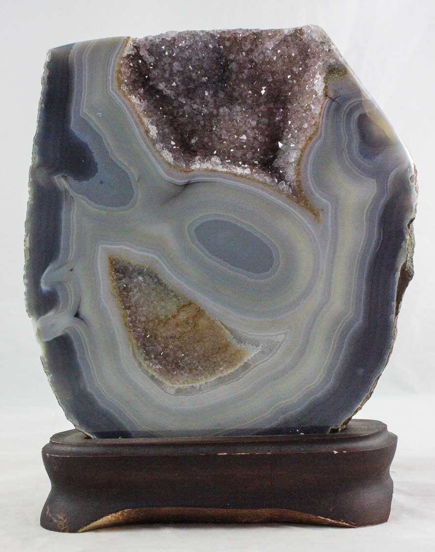 Brazilian Agate w/Amethyst