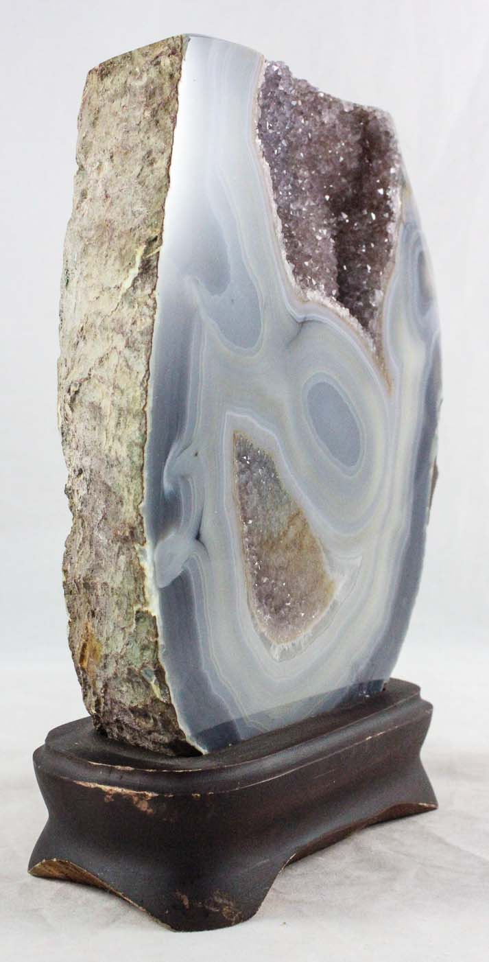 Brazilian Agate w/Amethyst