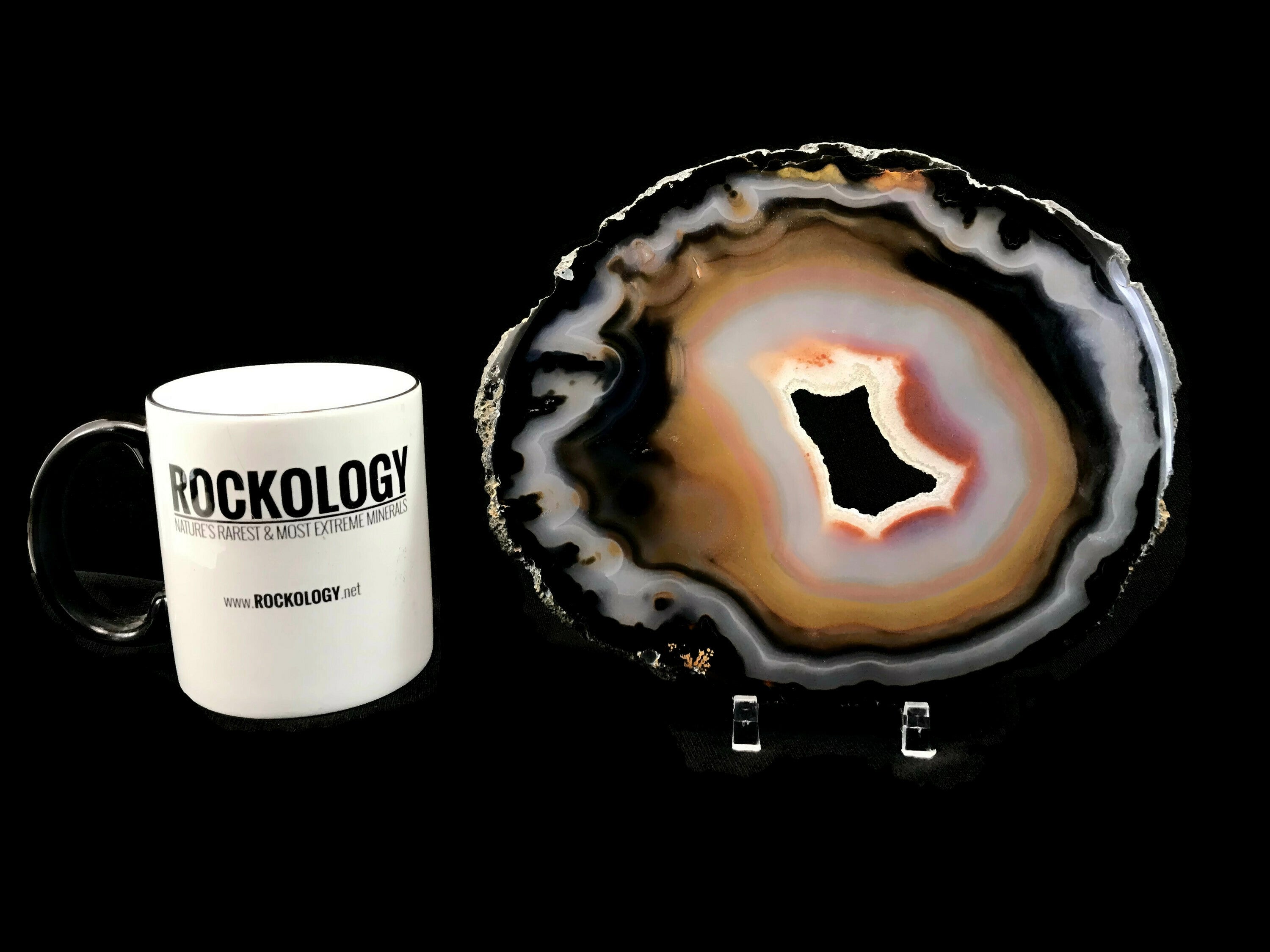 Multicolored Brazilian Agate Slice