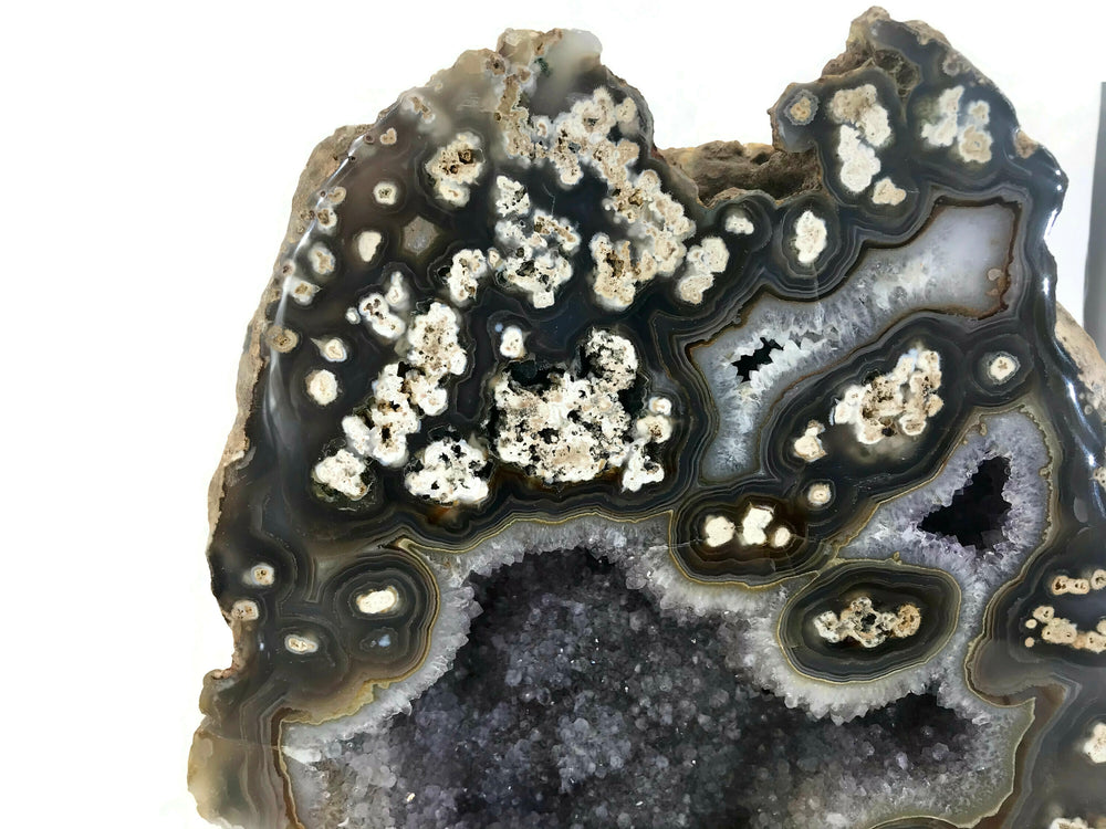Agate Eyed Brazilian Amethyst Freeform