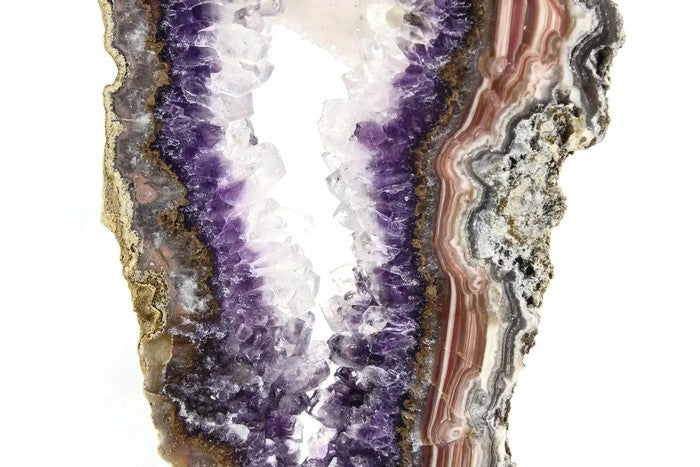 Uruguayan amethyst slice