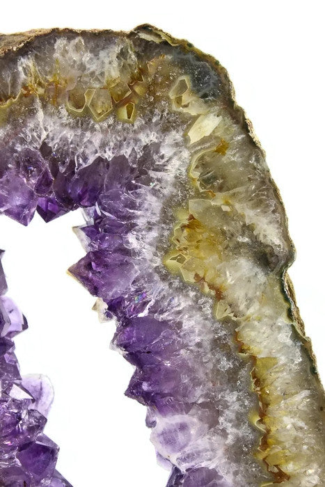 Uruguayan amethyst slice