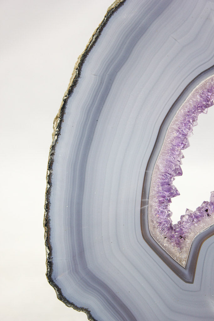 Uruguayan amethyst slice