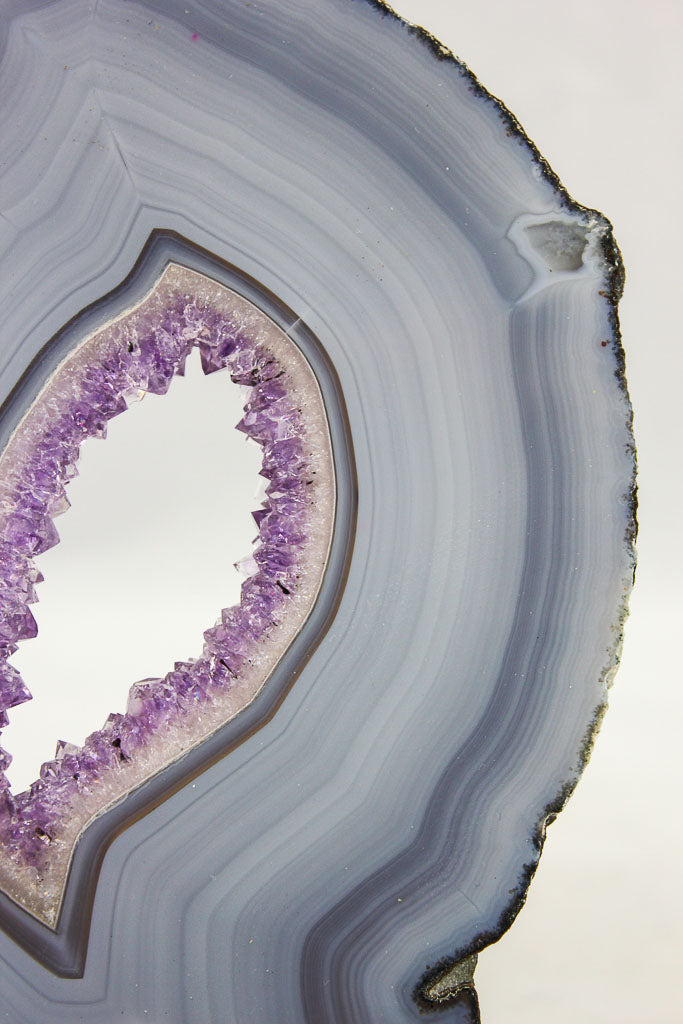 Uruguayan amethyst slice