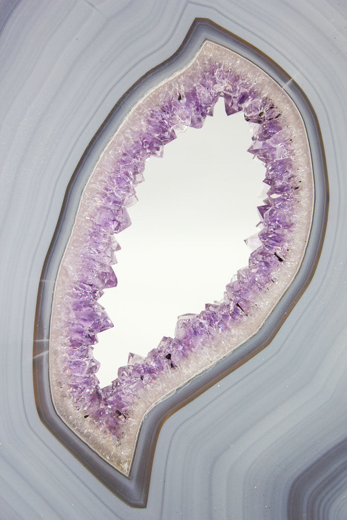 Uruguayan amethyst slice