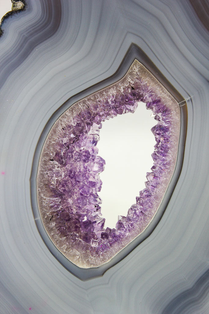 Uruguayan amethyst slice