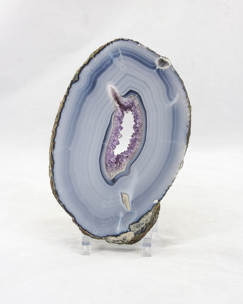Uruguayan amethyst & agate slab