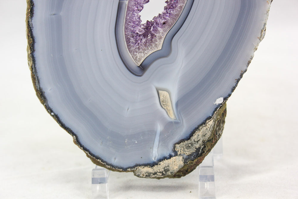 Uruguayan amethyst & agate slab