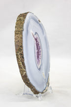 Uruguayan amethyst & agate slab