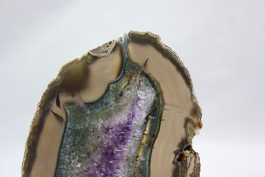 Uruguayan amethyst slice