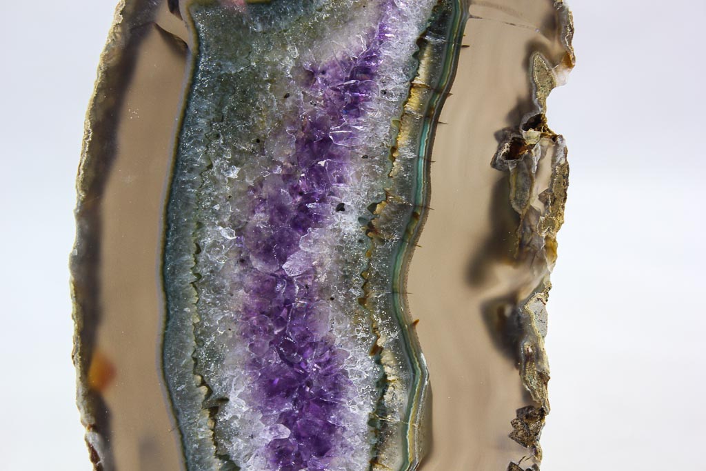 Uruguayan amethyst slice