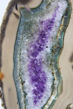 Uruguayan amethyst slice