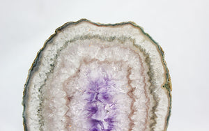 Uruguayan amethyst slice