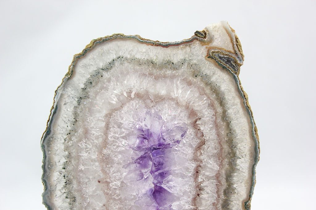 Uruguayan amethyst slice