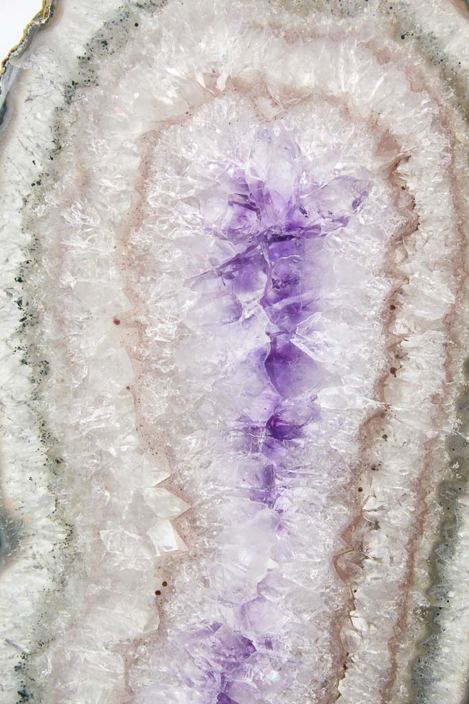 Uruguayan amethyst slice