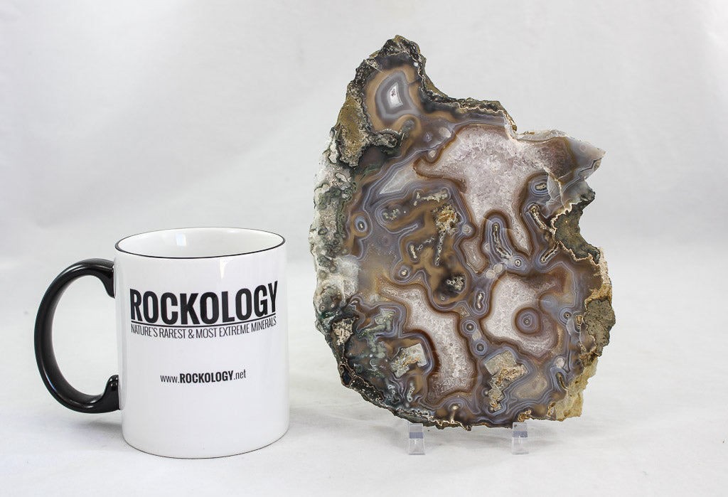 Uruguayan agate slice