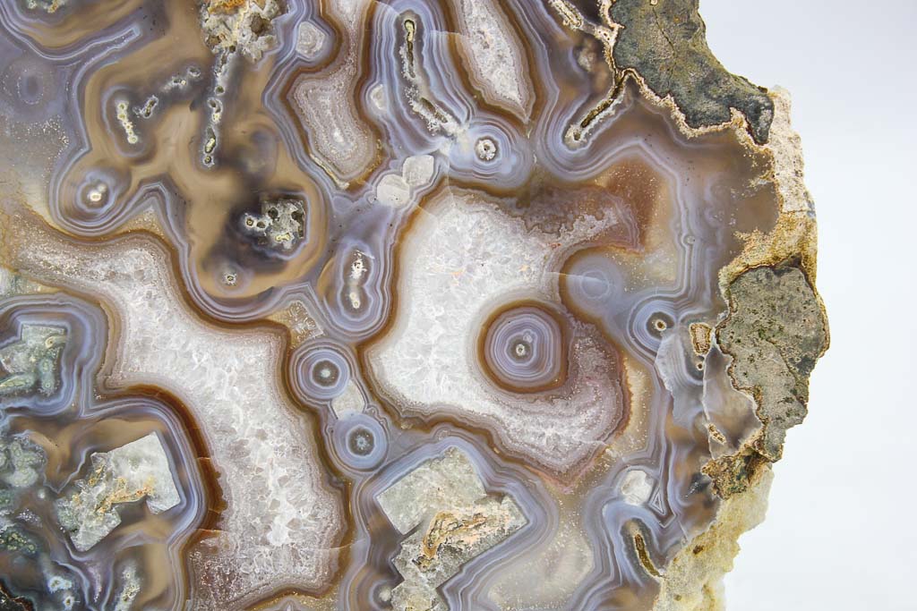 Uruguayan agate slice
