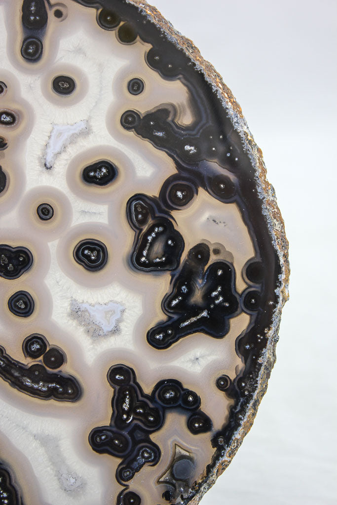 Uruguayan agate slice