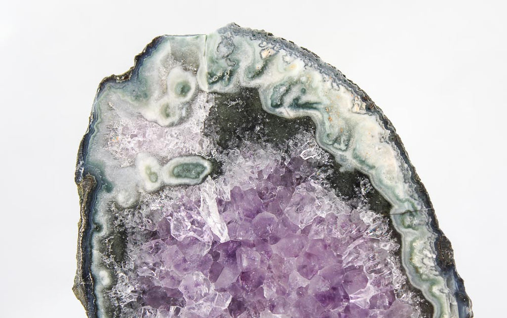 Uruguayan amethyst slice