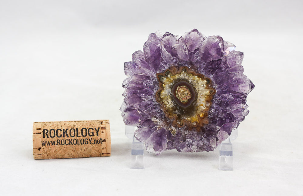 Amethyst stalactite flower