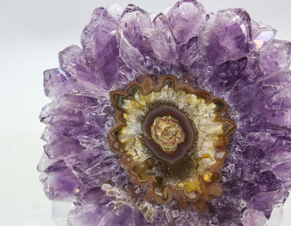 Amethyst stalactite flower