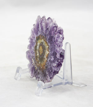 Amethyst stalactite flower