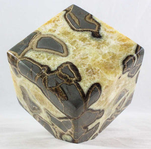 Standing Septarian Cube