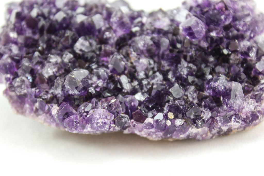 Raw amethyst crystal