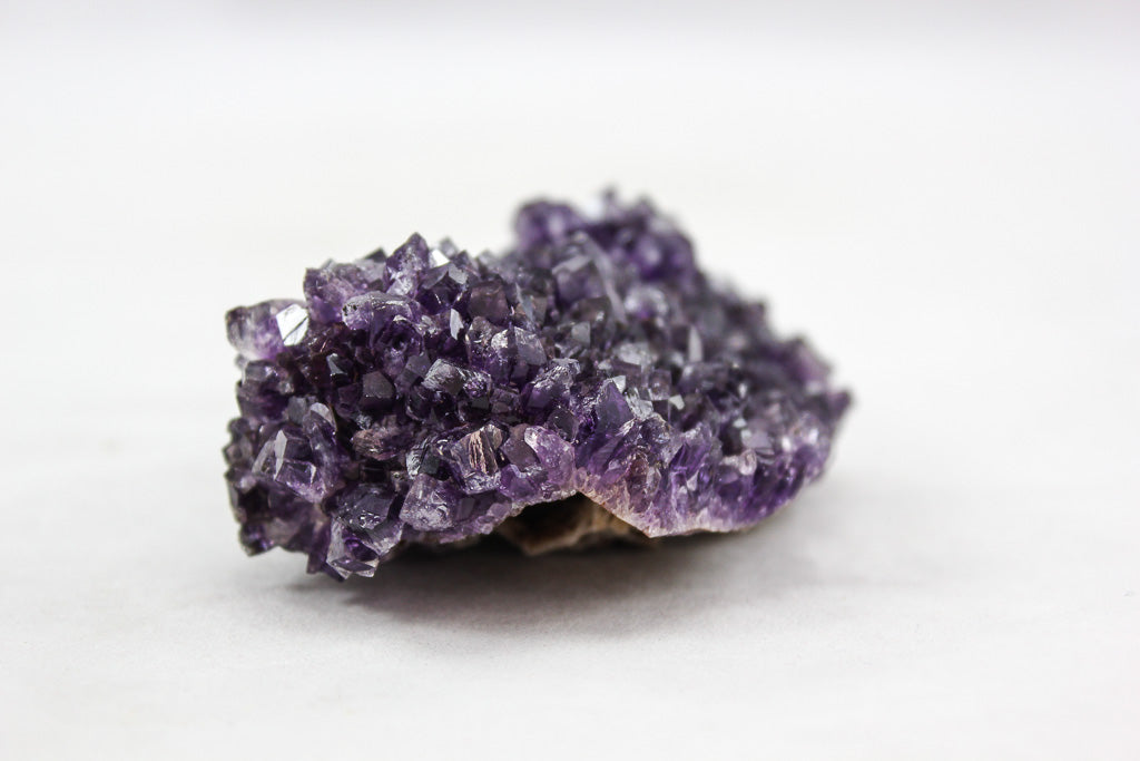 Raw amethyst crystal